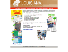 Tablet Screenshot of printinglouisiana.net